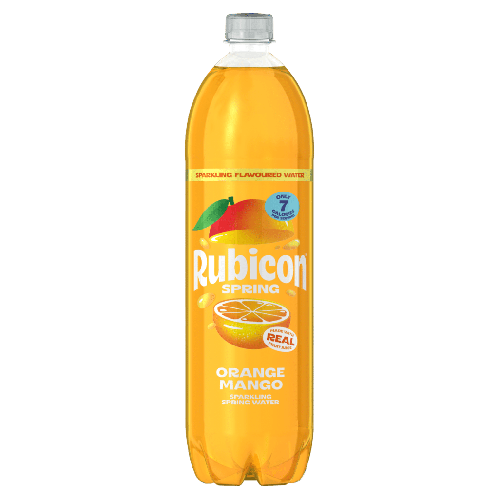 Rubicon Orange Mango Sparkling Spring Water 1.5 Litre