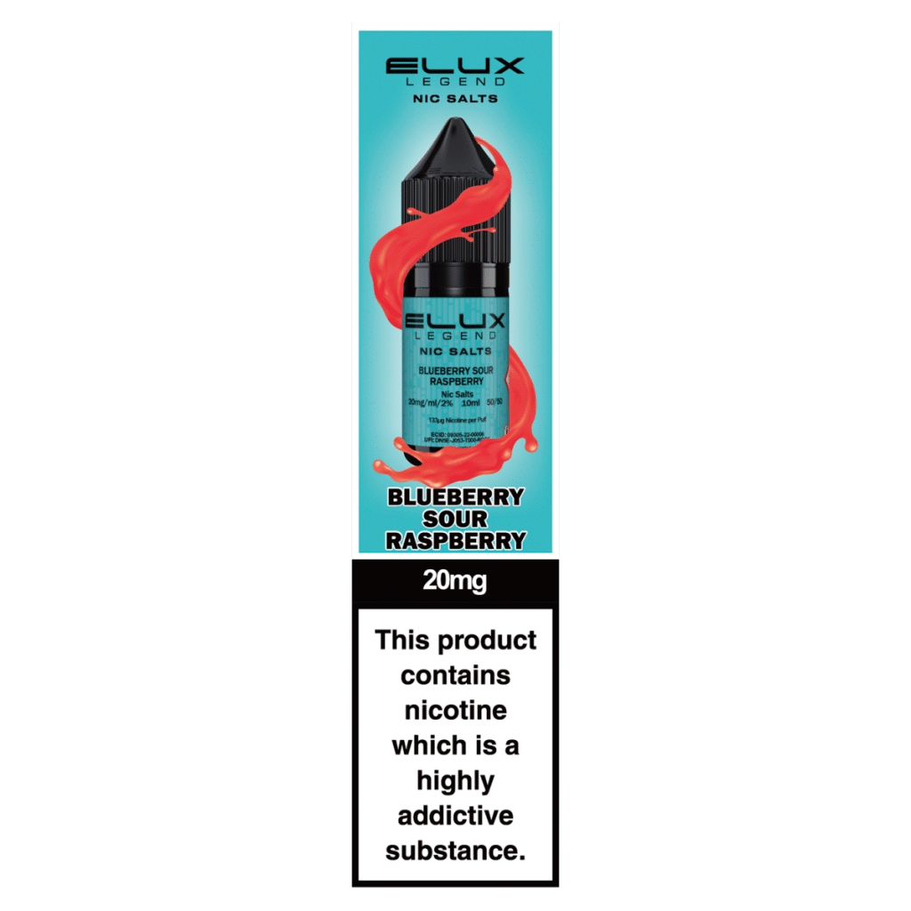 Elux Legend Nic Salts Blueberry Sour Raspberry 20mg