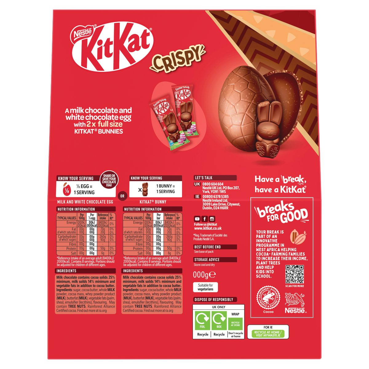 KitKat Crispy 208g