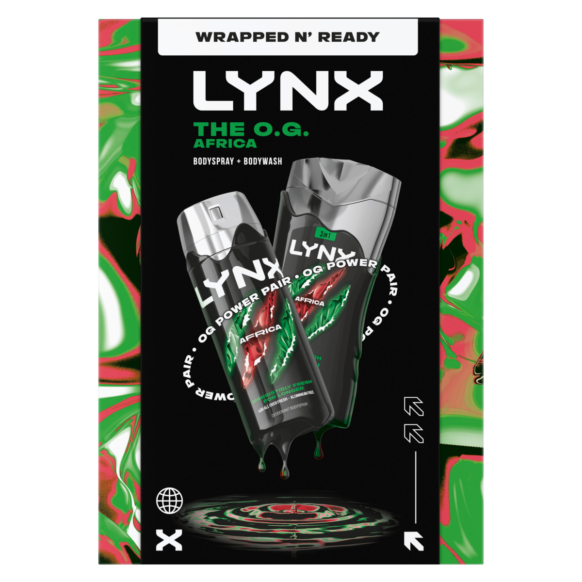 Lynx Africa The O.G. Duo Gift Set 2 piece
