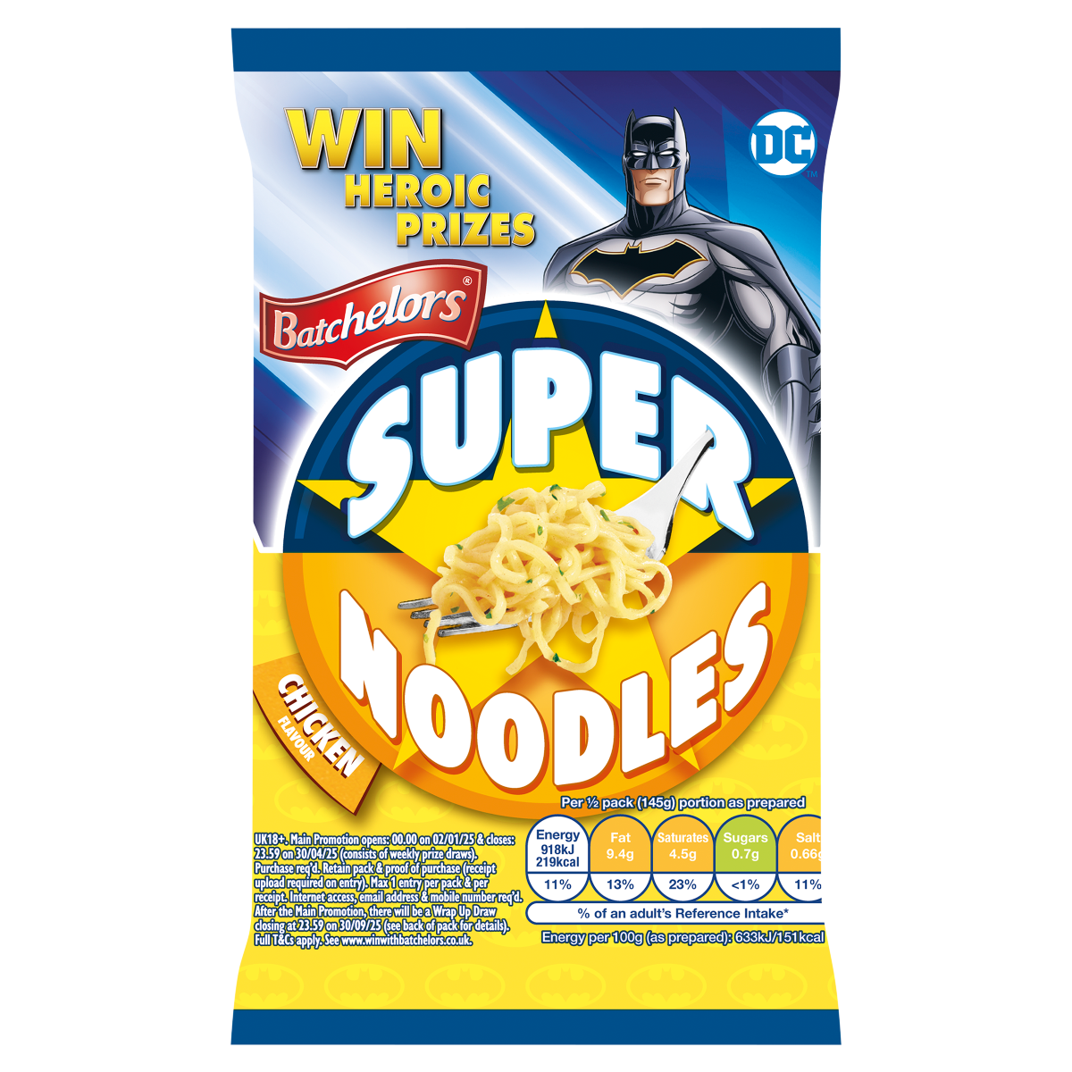 Batchelors Super Noodles Chicken Flavour 90g