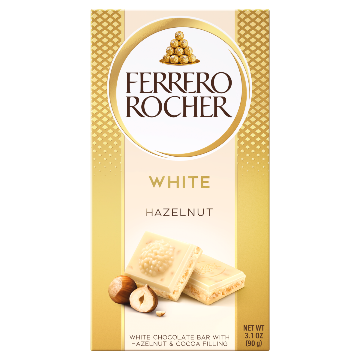 Ferrero Rocher White Hazelnut 90g