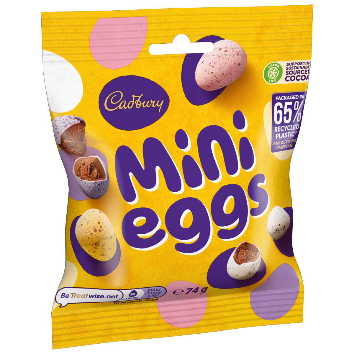 Cadbury Mini Eggs Chocolate Bag 74 g