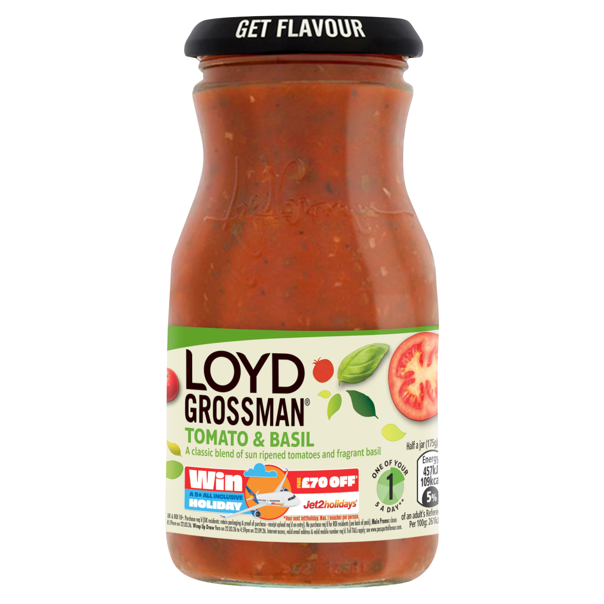 Loyd Grossman Tomato & Basil 350g