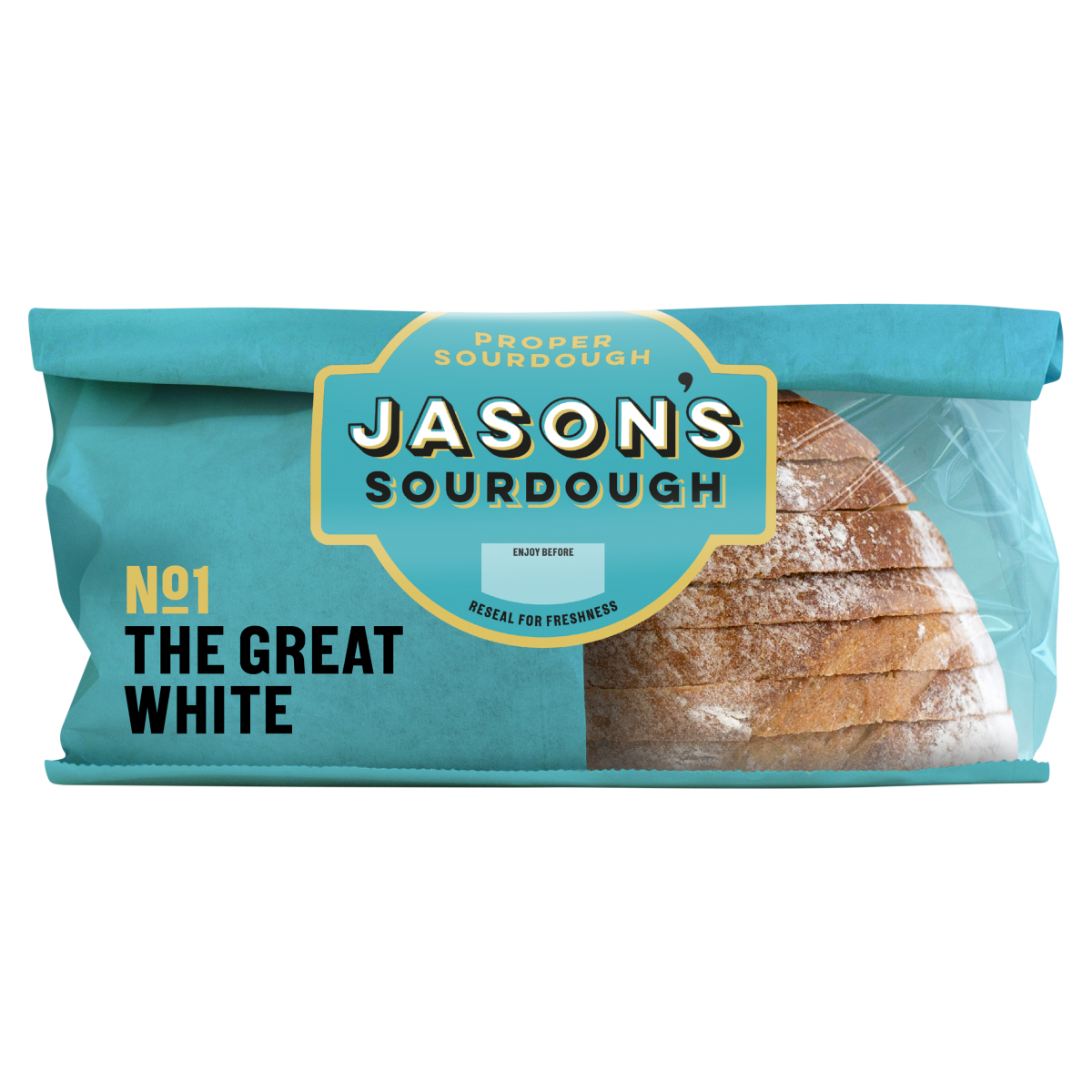 Jason’s No1 The Great White Sourdough 450g