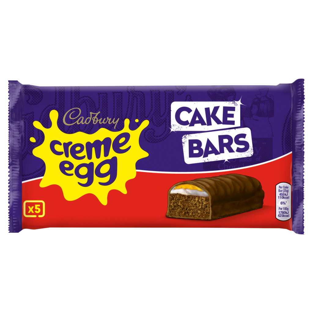 Cadbury 5 Creme Egg Cake Bars