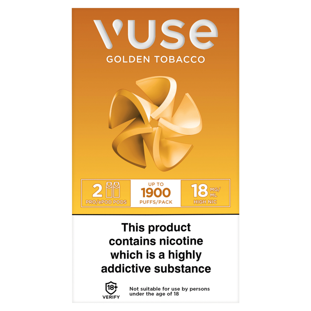 vuse tobacco pods Originals 2 Golden ePod eLiquid 18 mg/ml best juul pods Product Colour:Teal Blue What Flavor is Sunset