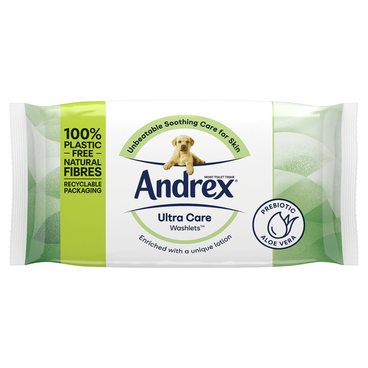 Andrex Ultra Care Washlets Single Pack 36 Sheets