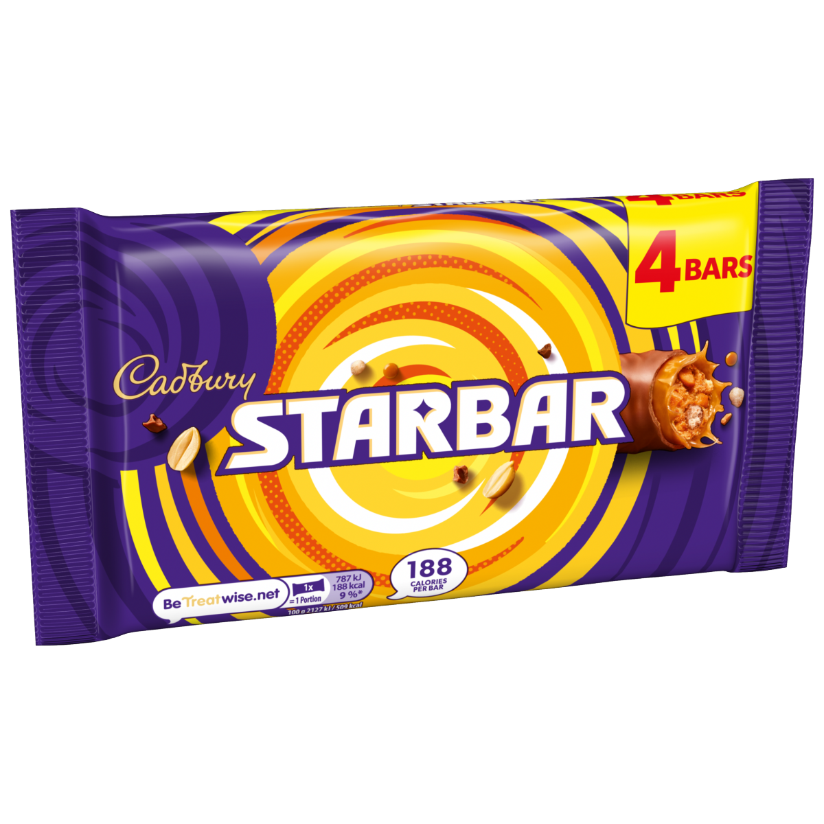 Cadbury Starbar Chocolate 4 Pack Multipack 148g (4 x 37g)