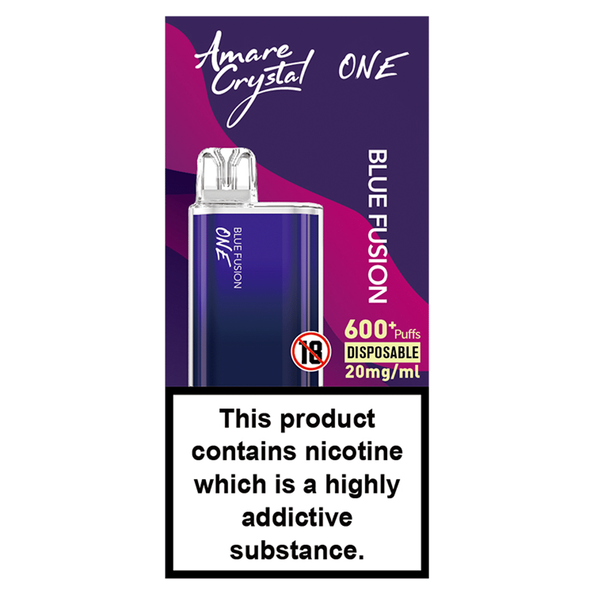 SKE Amare Crystal One Blue Fusion Disposable 20mg/ml