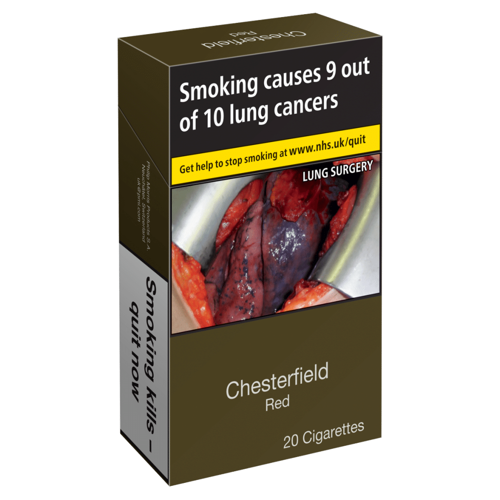 Chesterfield Red KS 20 Cigarettes