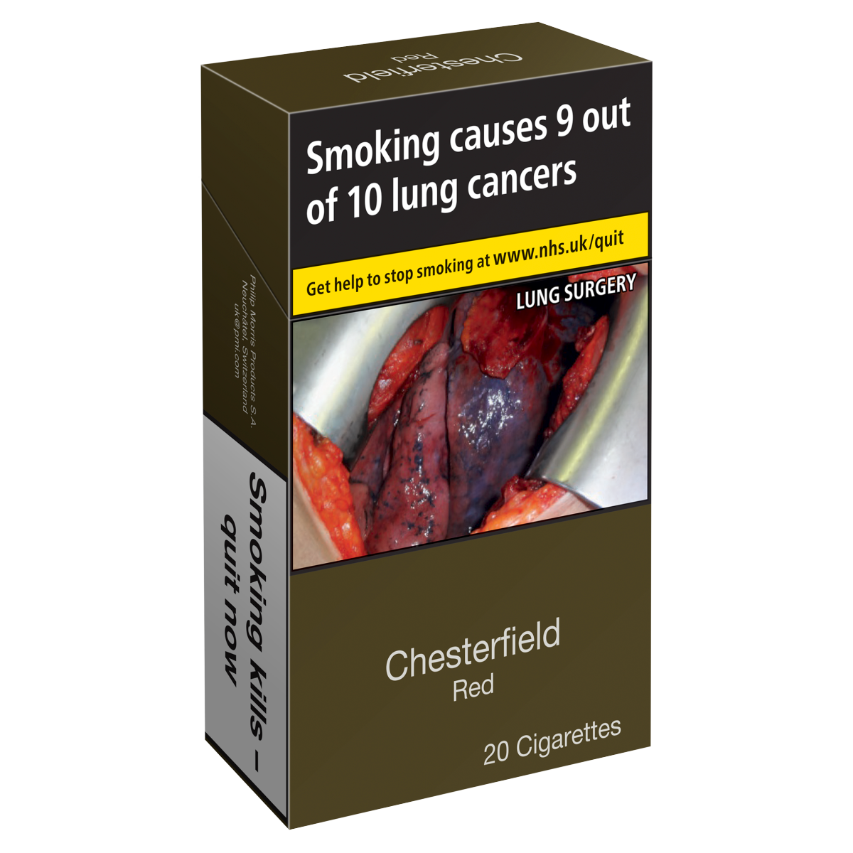 Chesterfield Red KS 20 Cigarettes