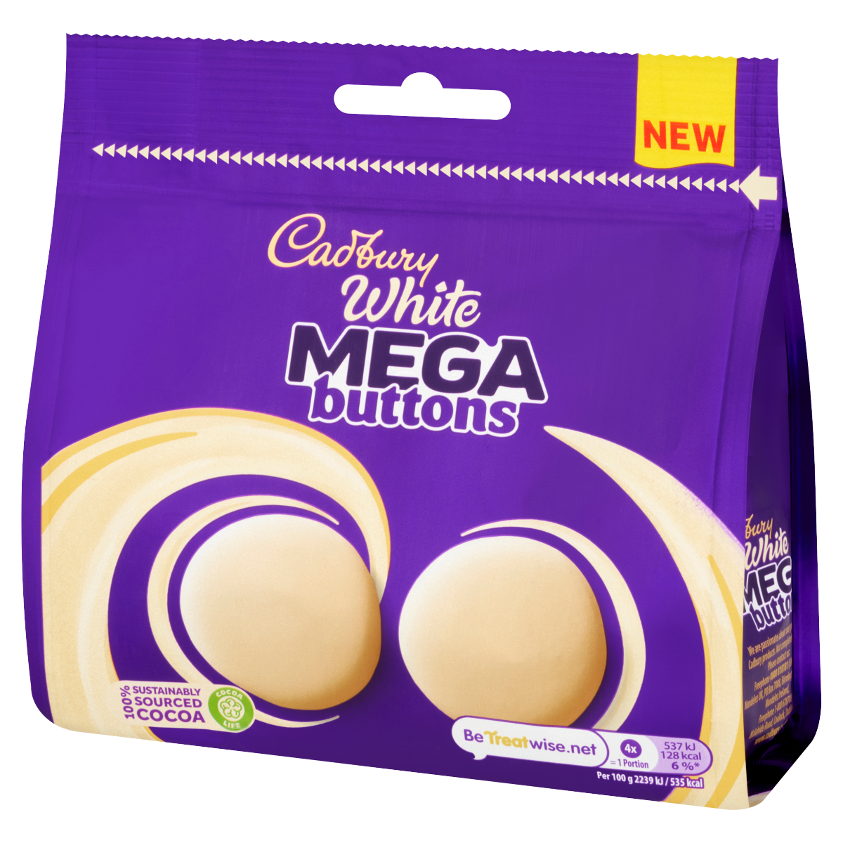 Cadbury White Mega Buttons 192g