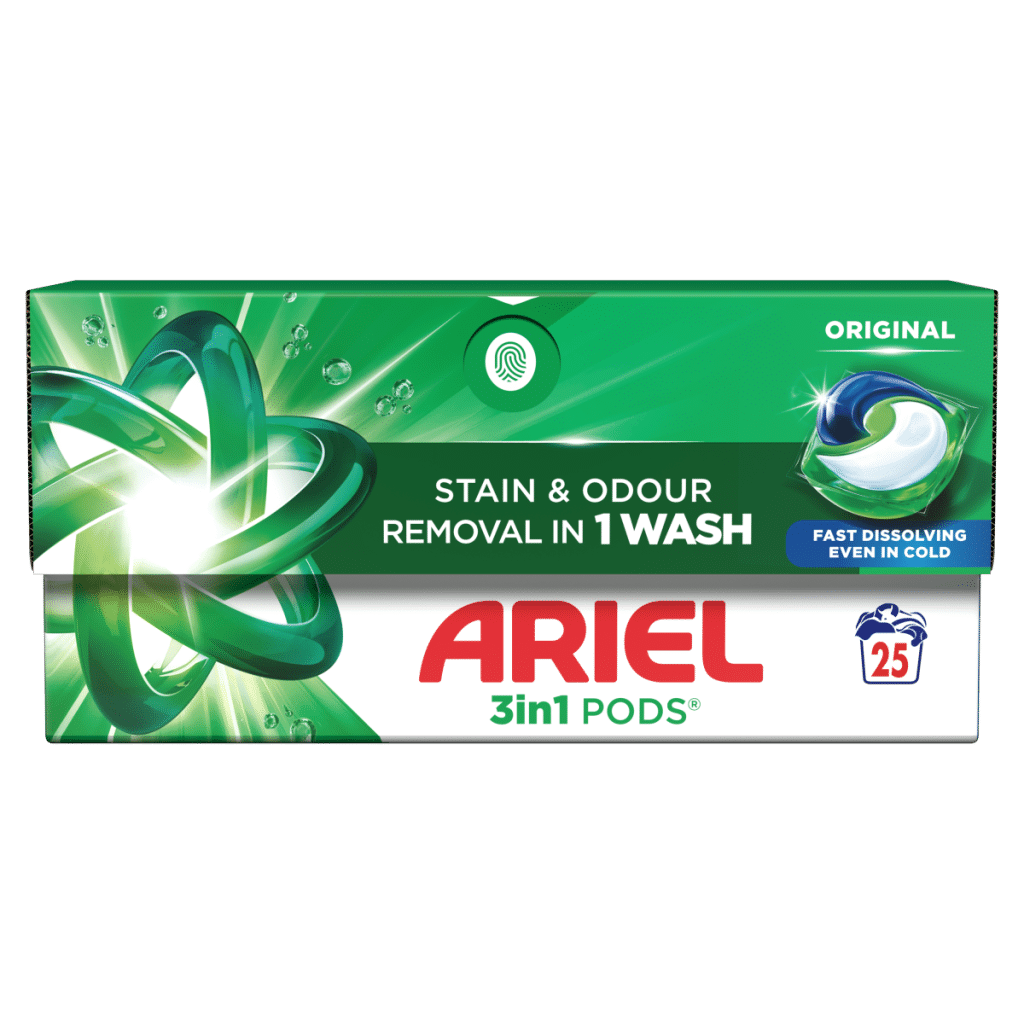 Ariel 3in1 PODS®, Washing Liquid Capsules 25 Washes