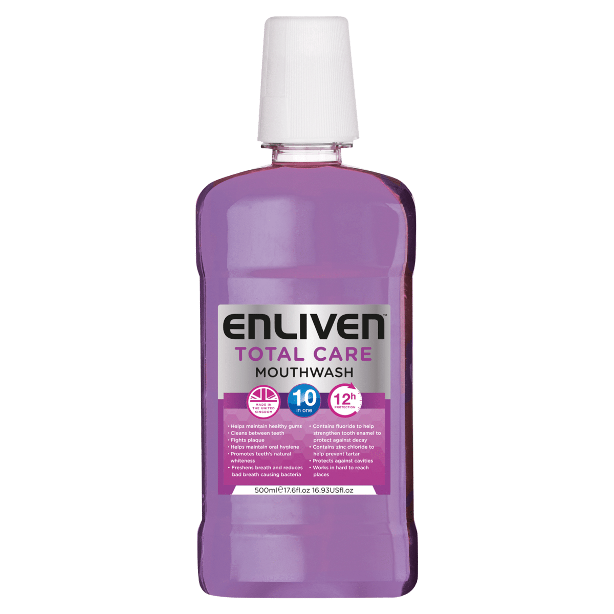 Enliven Total Care Mouthwash 500ml