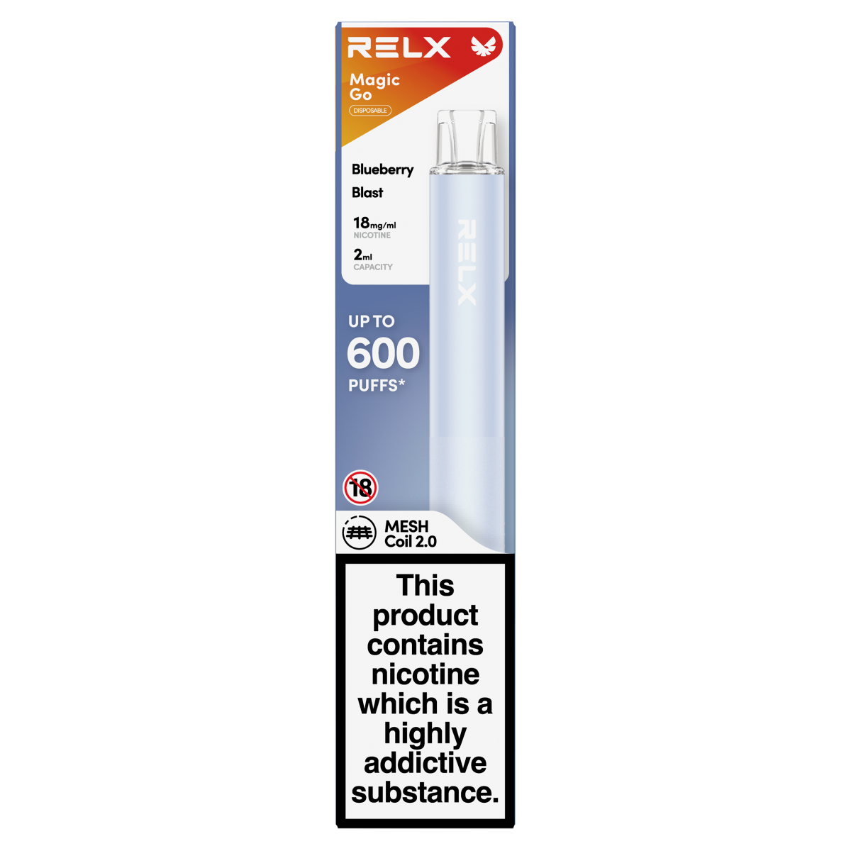 Relx Magic Go Disposable Blueberry Blast