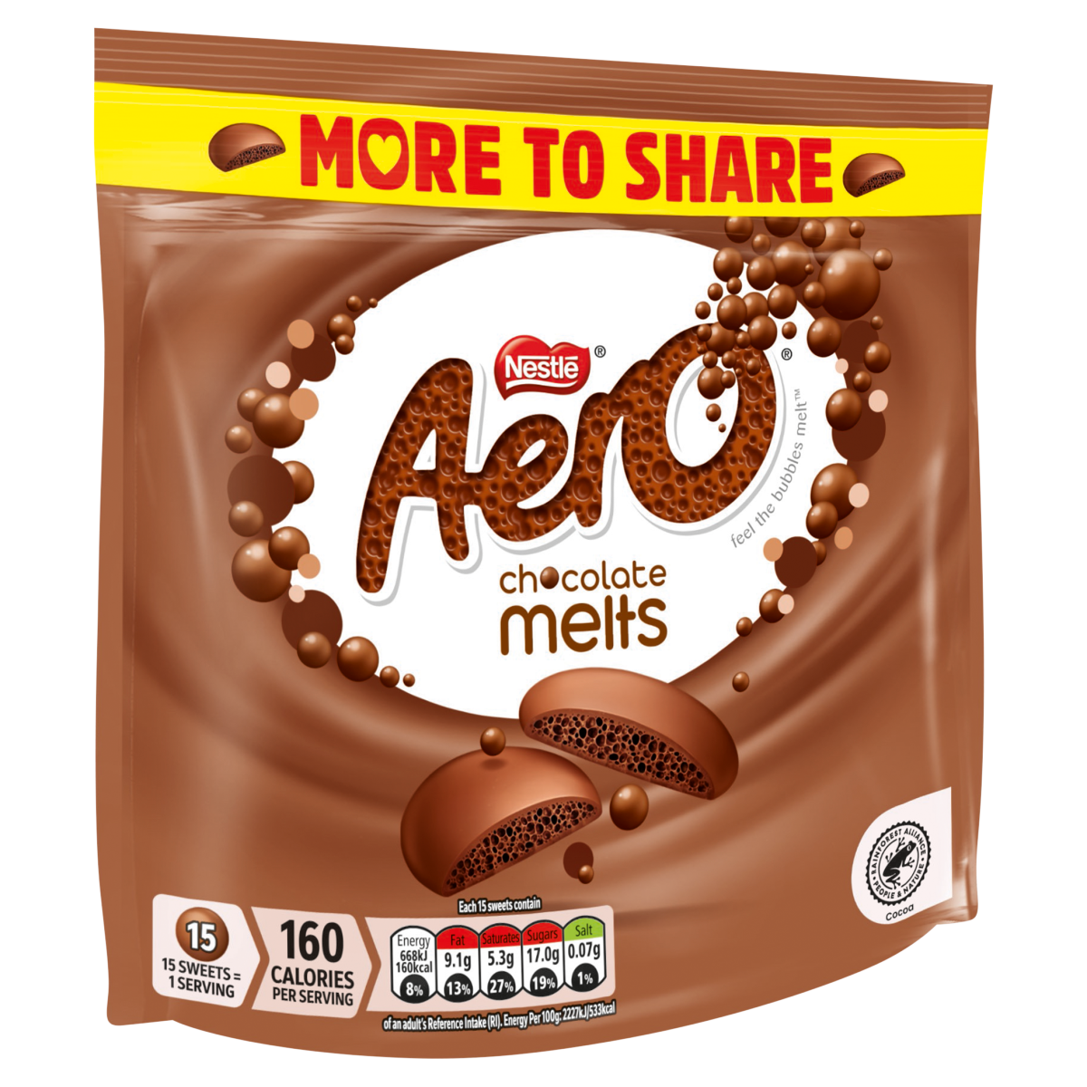 Aero Chocolate Melts 172g