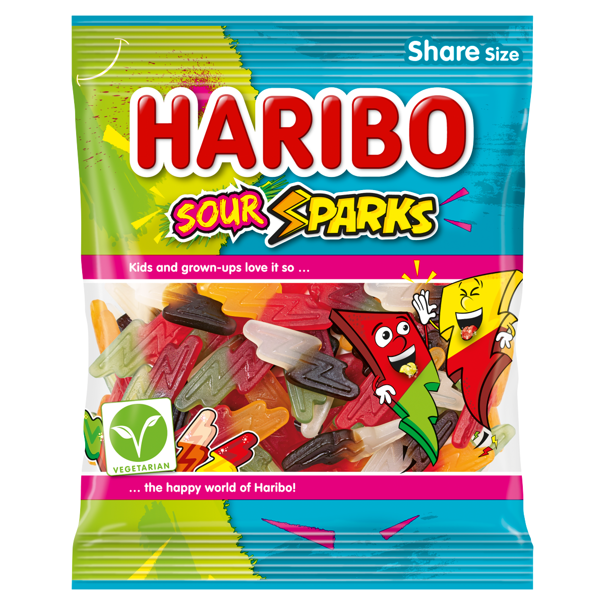 HARIBO Sour Sparks 175g