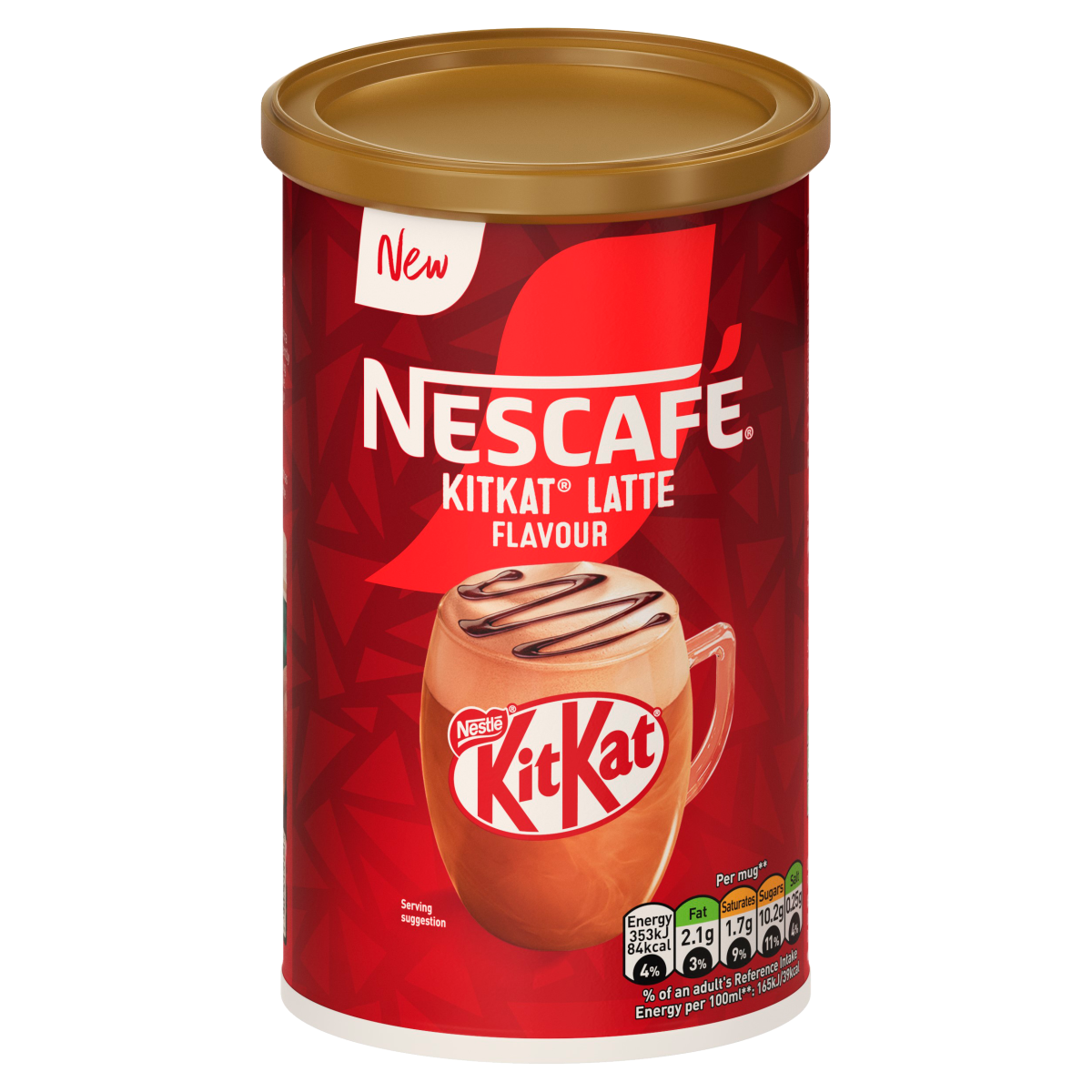 Nescafé KitKat Latte Flavour Tub 273g