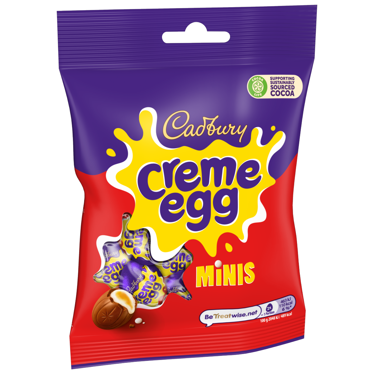 Cadbury Creme Egg Minis Chocolate Bag 78 g