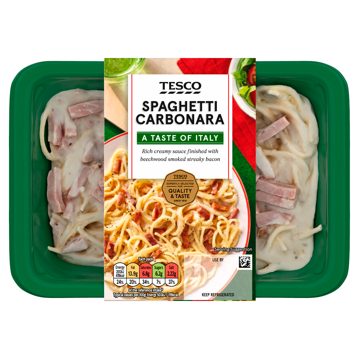 Tesco Spaghetti Carbonara 400g