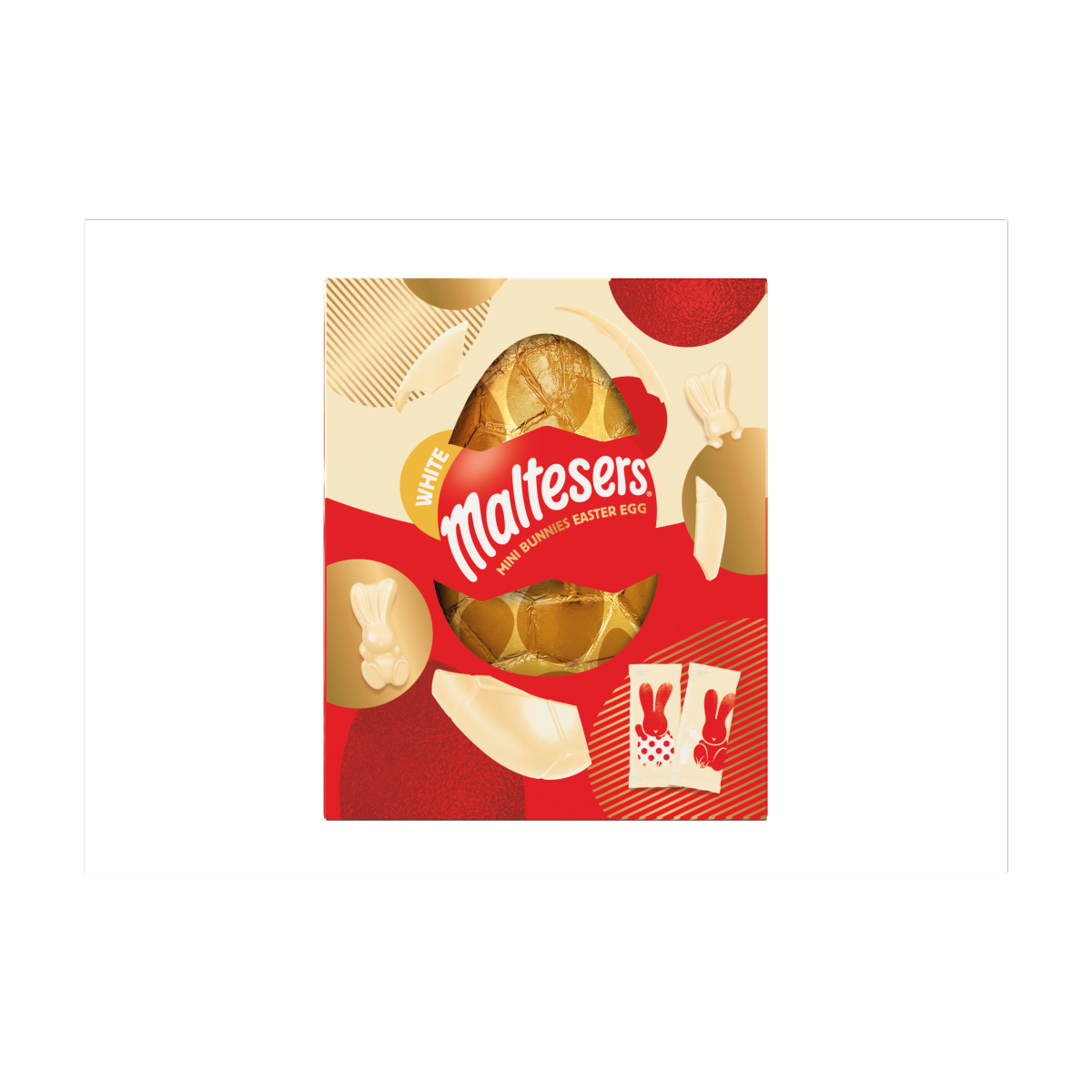Maltesers White Mini Bunnies Medium Milk Chocolate Easter Egg 100g