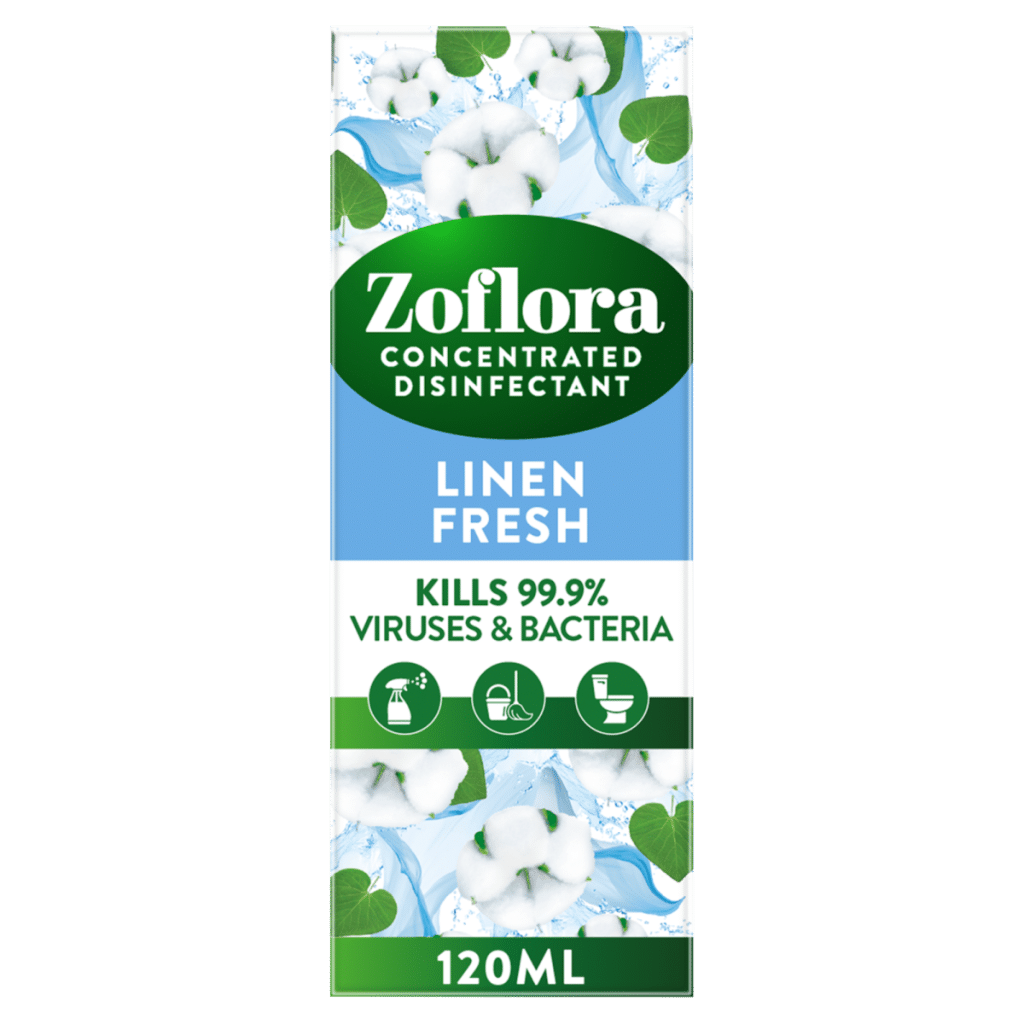 Zoflora 3 in 1 Action Concentrated Disinfectant Linen Fresh 120ml