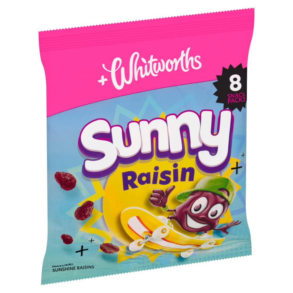 Whitworths Sunny Raisin 8 x 14g