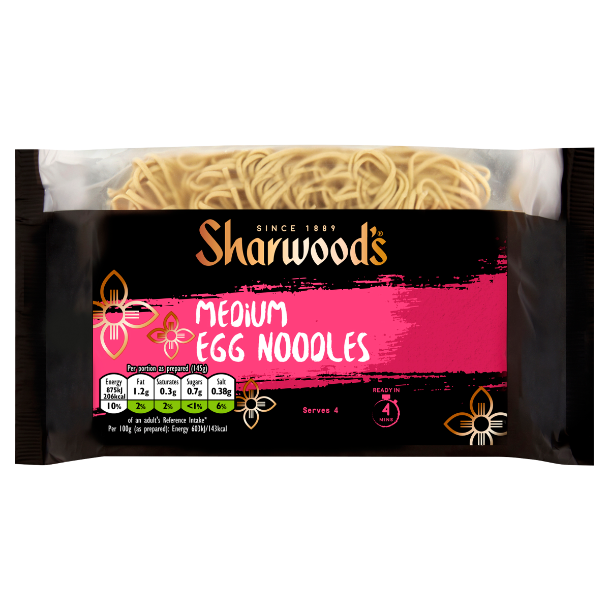 Sharwood’s Medium Egg Noodles 226g