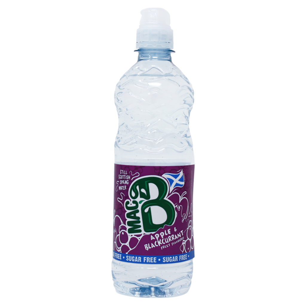 Mac B Still Scottish Spring Water Apple & Blackcurrant Fruit Flavoured 500ml