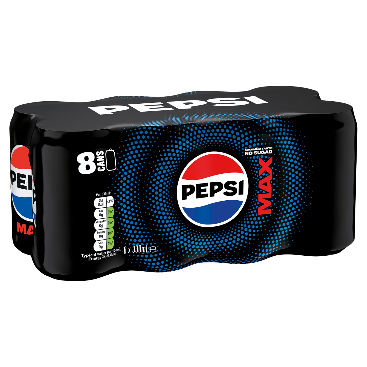 Pepsi Max 8 x 330ml