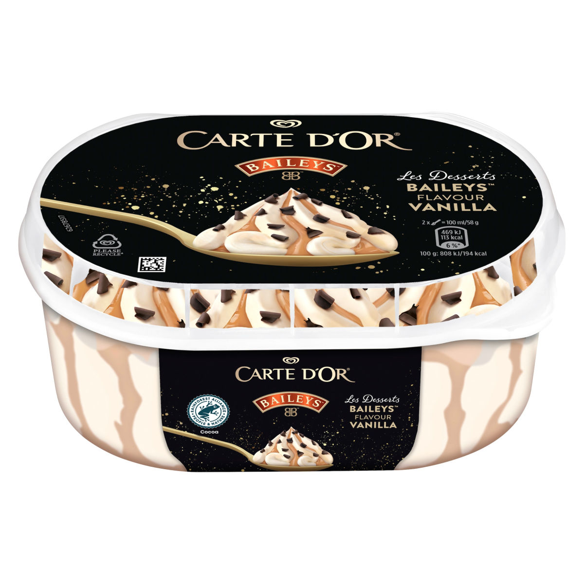 Carte D’or  Ice Cream Dessert Baileys 825 ml