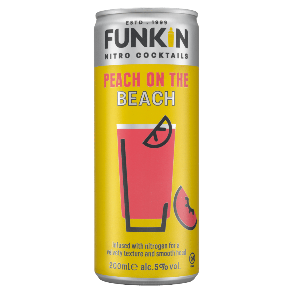 Funkin Nitro Cocktails Peach on the Beach 200ml