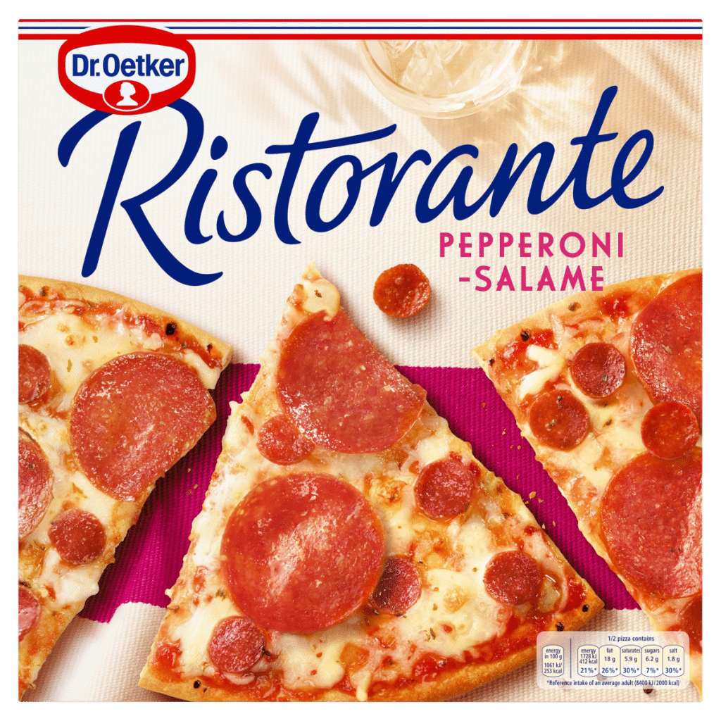 Dr. Oetker Ristorante Pepperoni-Salame Pizza 320g