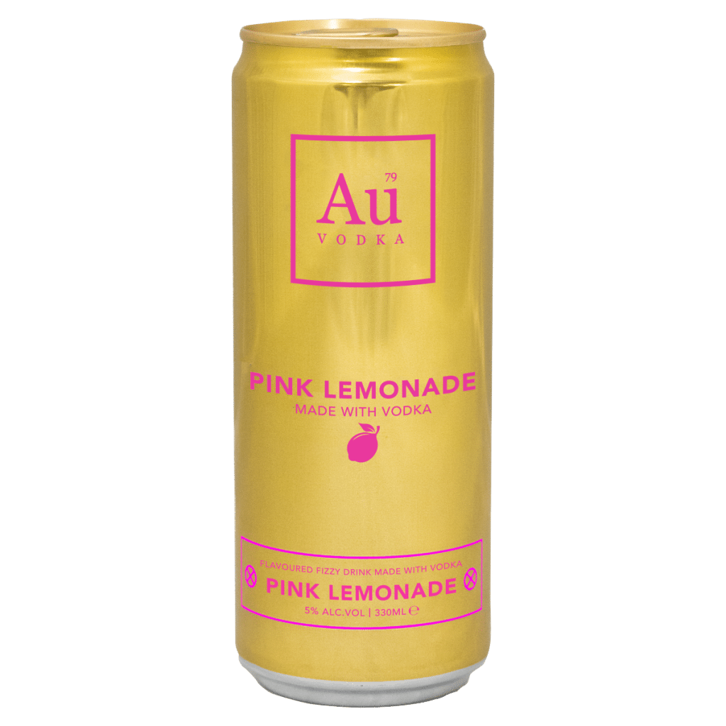 Au Vodka Pink Lemonade 330ml