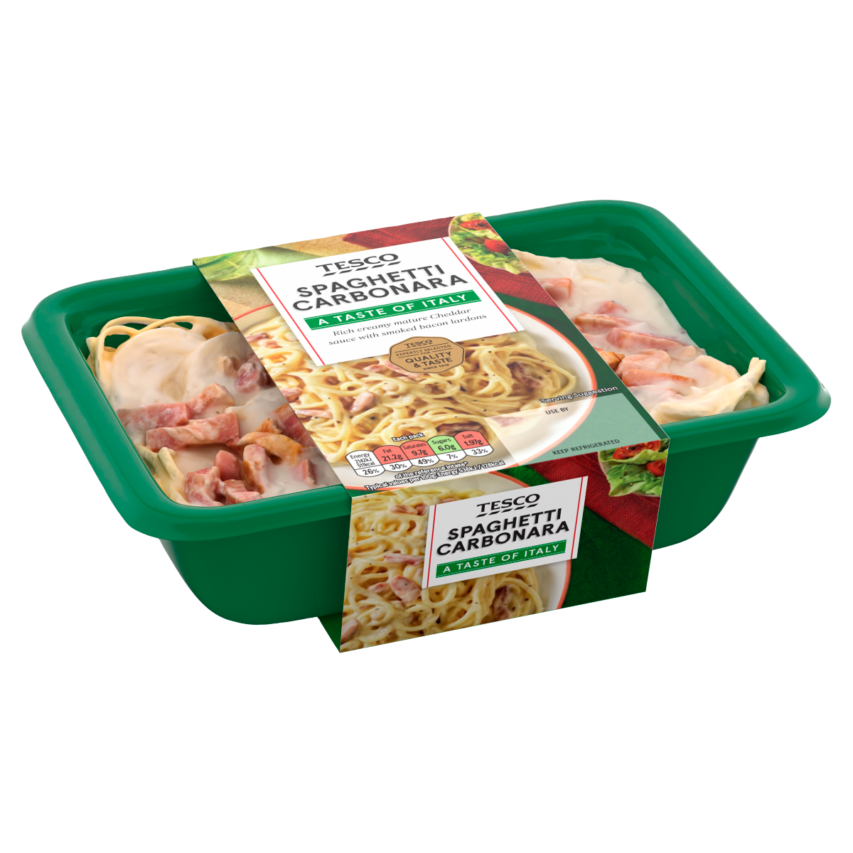 Tesco Spaghetti Carbonara 400g