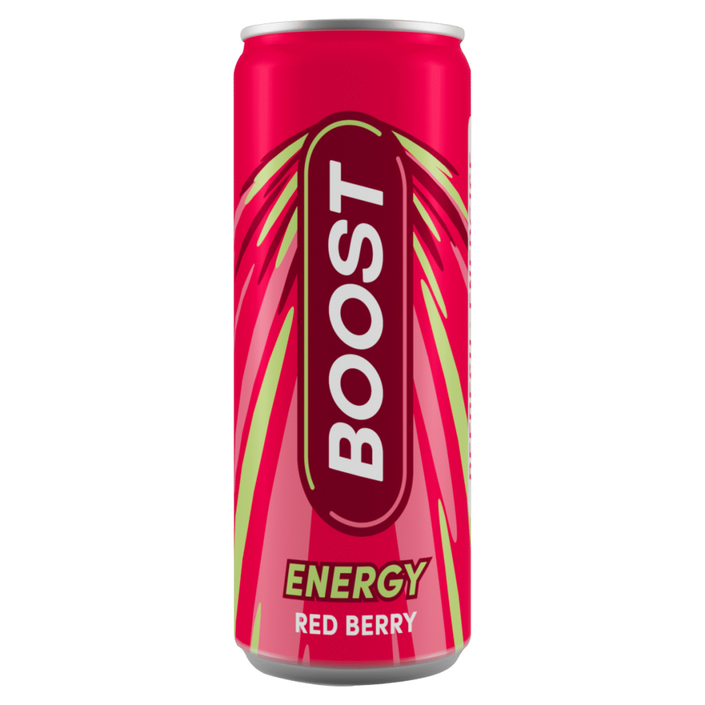 Boost Energy Red Berry 250ml