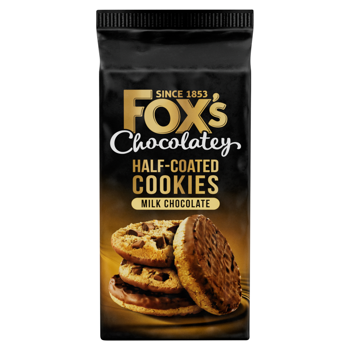 Fox’s Fabulous Half-Coated Milk Chocolate Cookies 175g