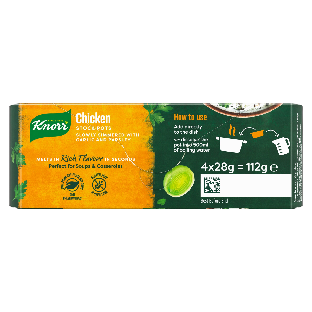 Knorr Stock Pots Chicken 4x 28 g