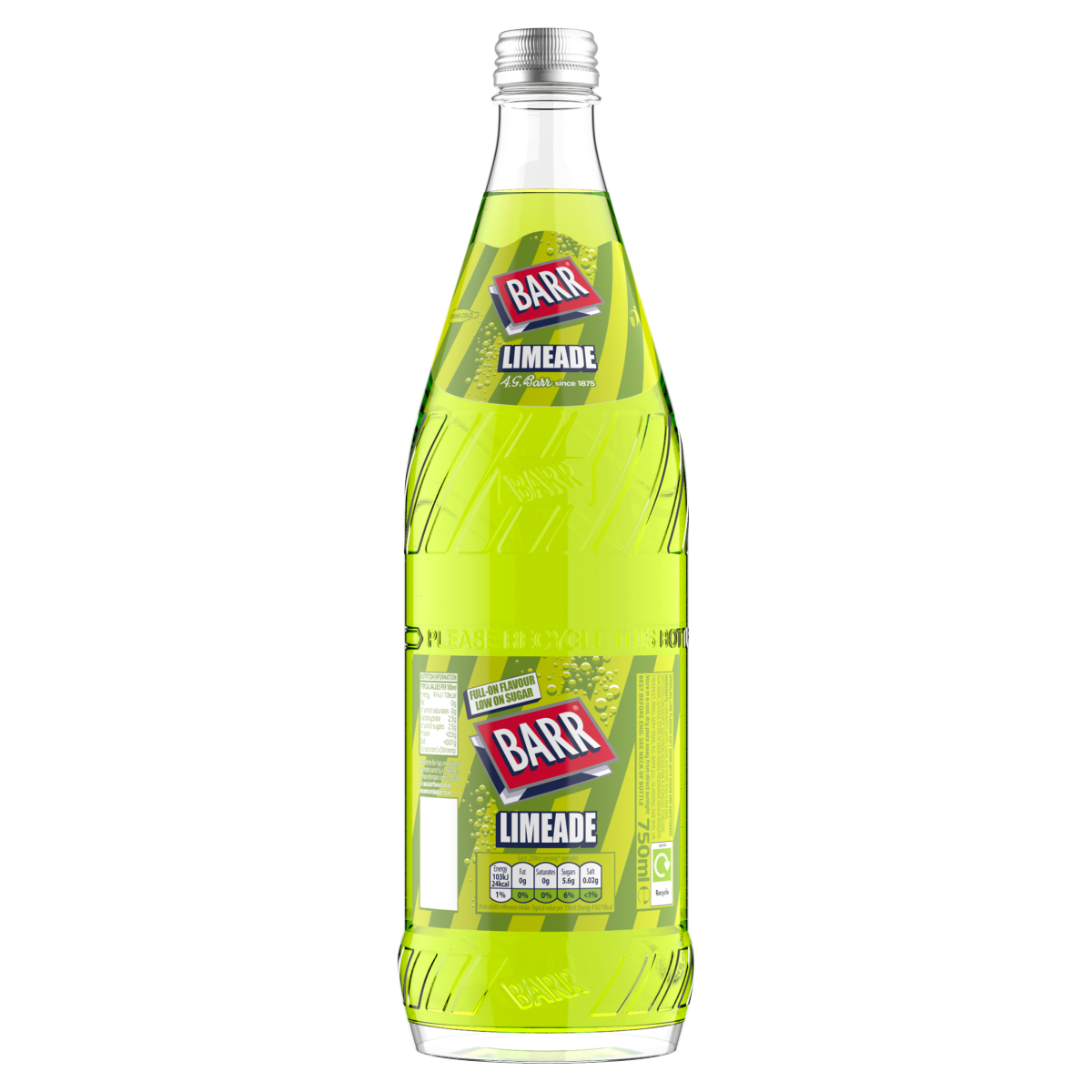Barr Limeade 750ml Glass Bottle