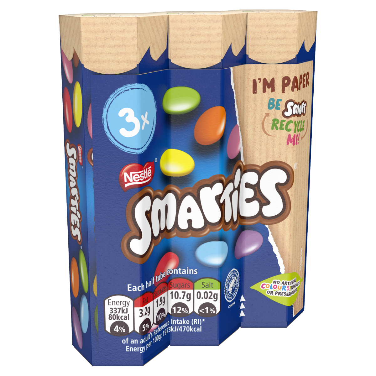 Smarties  3 x 34g (102g)