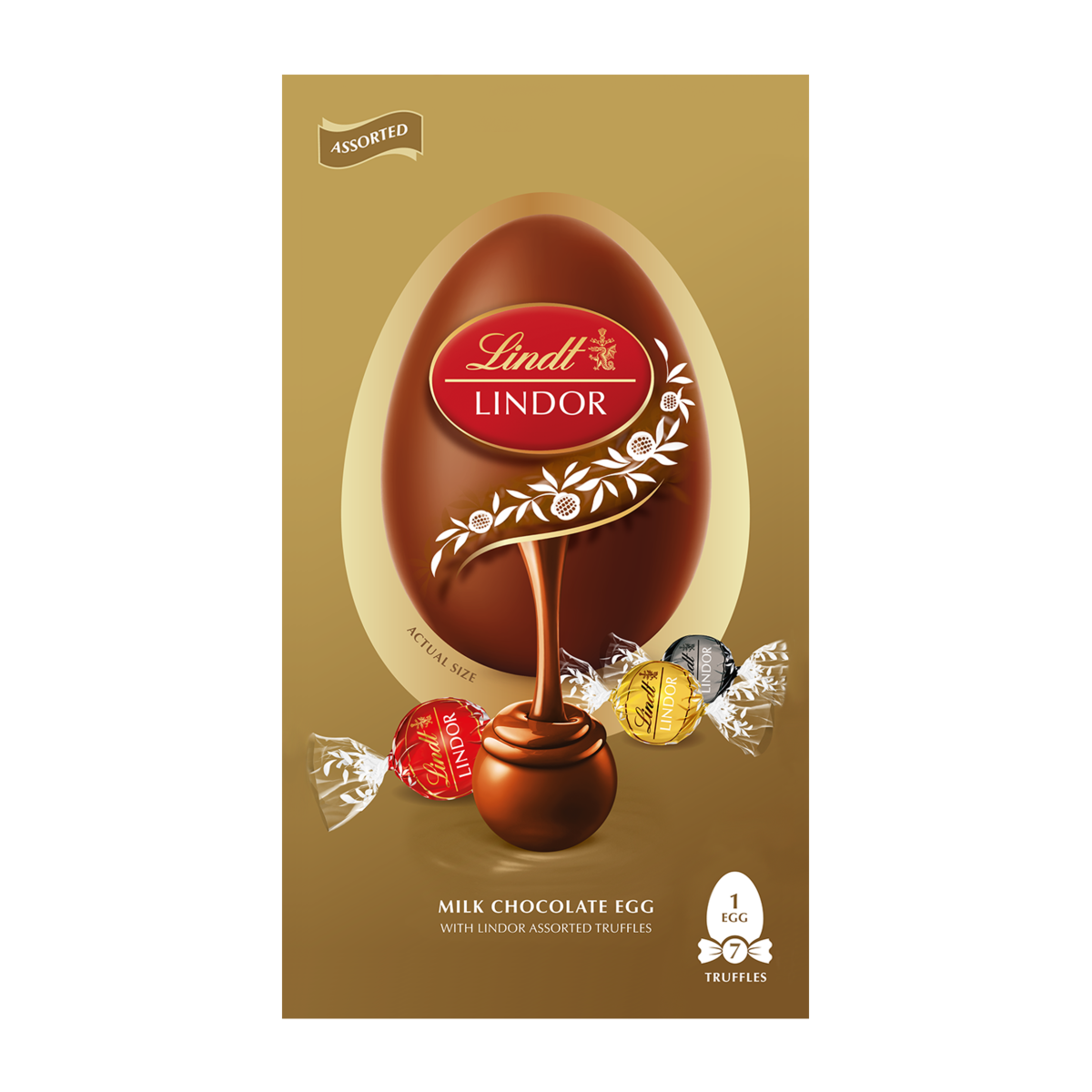 Lindt Lindor Assorted Chocolate Easter Egg 183g