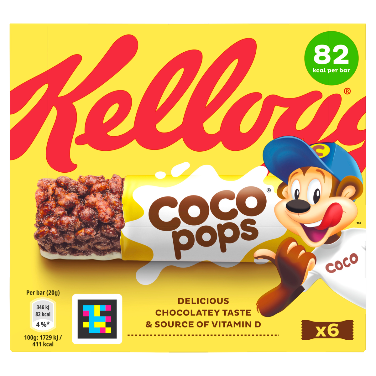 Kellogg’s Coco Pops 6 x 20g (120g)