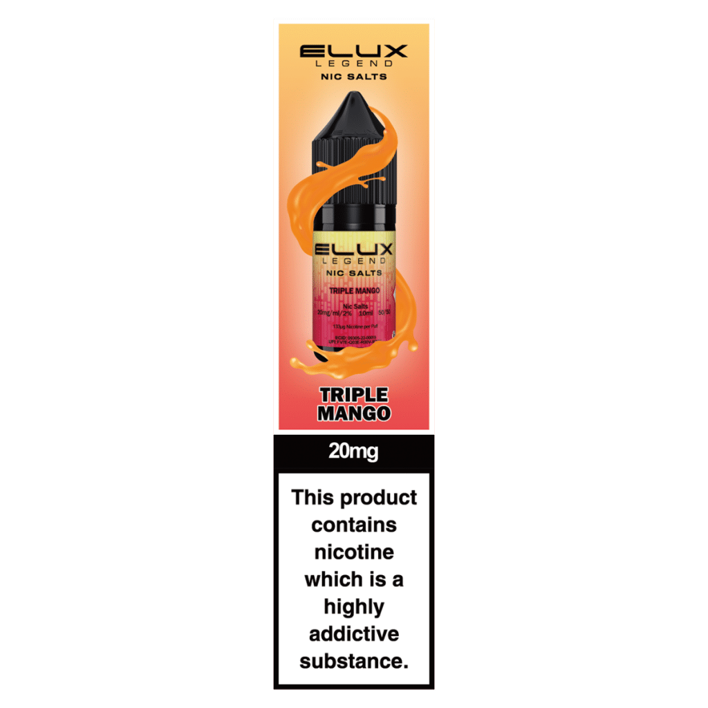 Elux Legend Nic Salts Triple Mango 20mg
