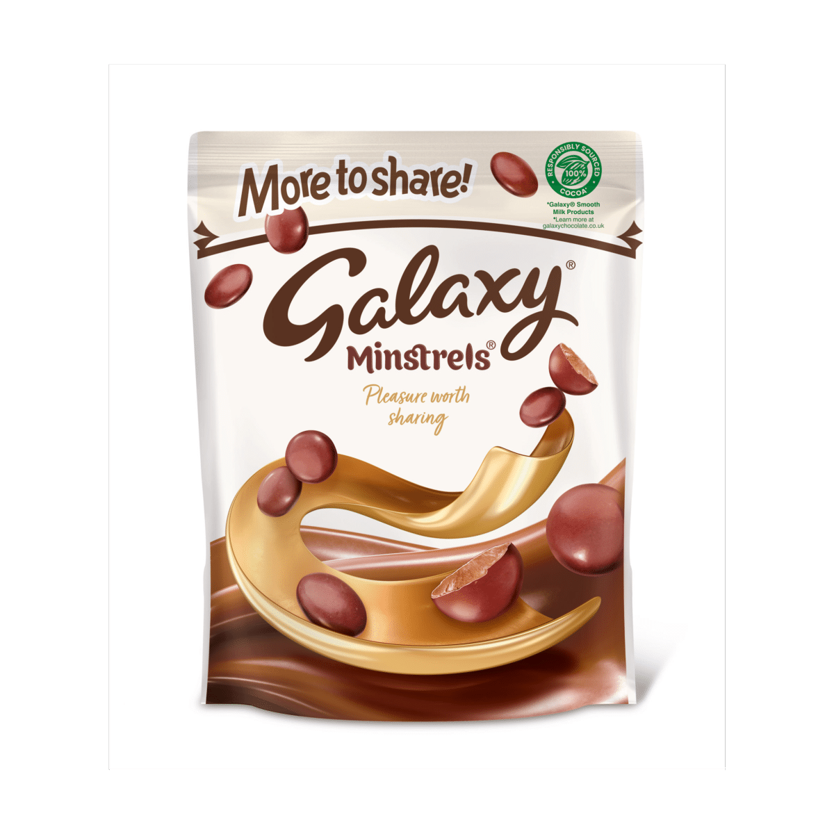 Galaxy Minstrels Buttons Chocolate Bag 195g