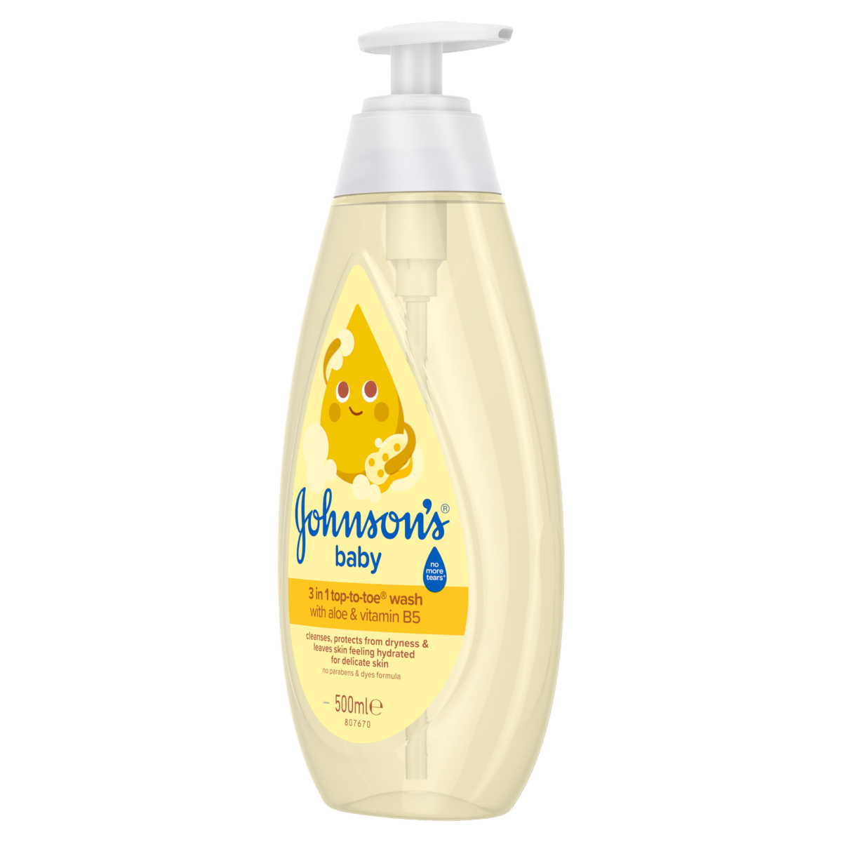 Johnson’s Baby Top-To-Toe Baby Wash 500ml