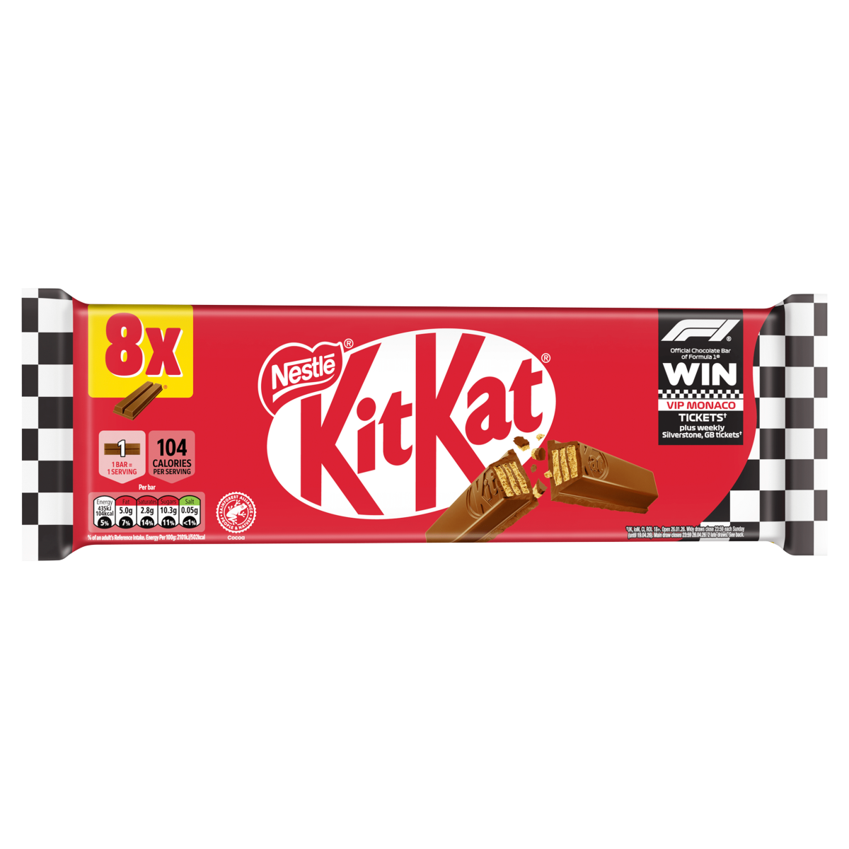 KitKat 2 Finger Original (8 x 20.7g) 165.6g