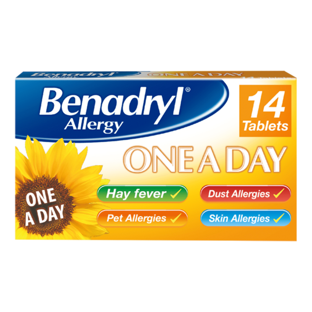 BENADRYL 1-A-DAY 10MG 14TABS G