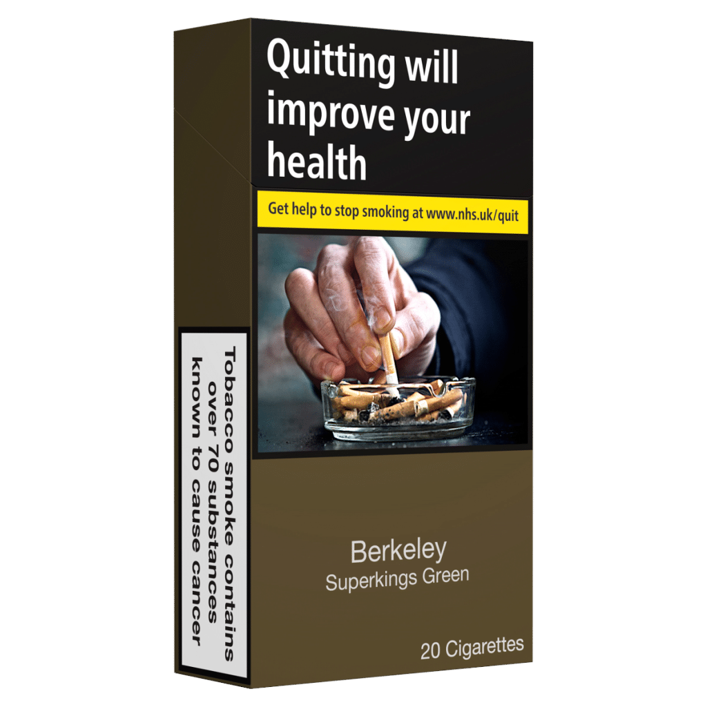 Berkeley Superkings Green 20 Cigarettes