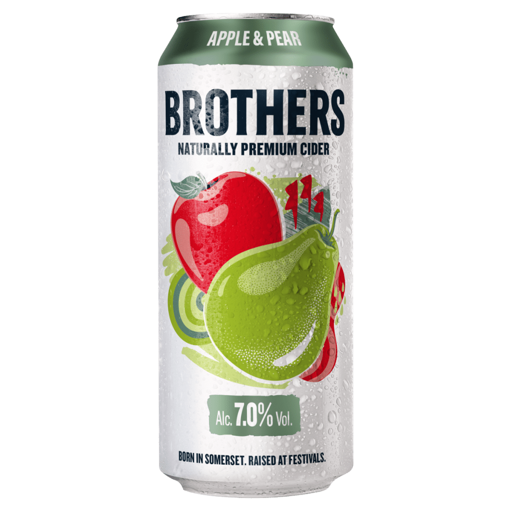 Brothers Apple & Pear Naturally Fruity Cider 500ml